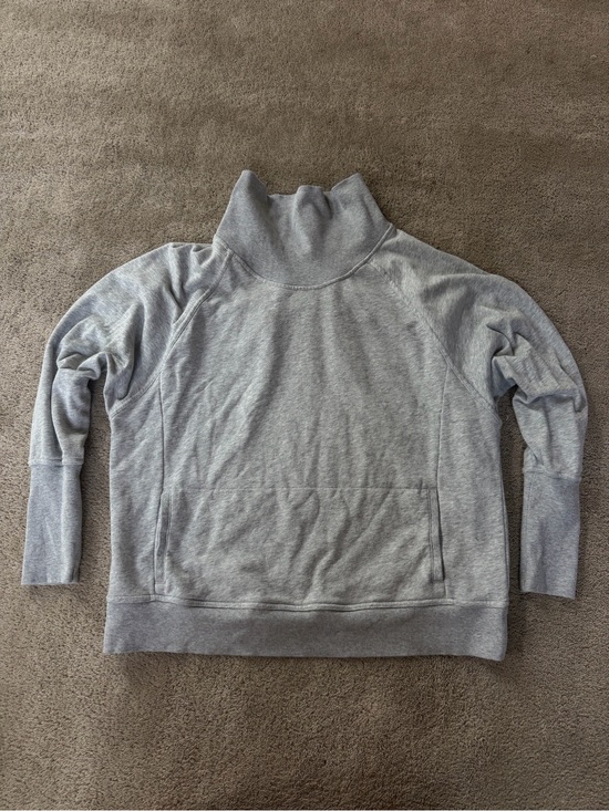 Champion Tops - Champion Women's Heather Gray Turtleneck Pullover